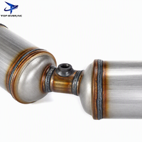 Convertisseur catalytique à 3 voies en acier inoxydable pour Toyota Prius 1.8L 2010-2015, pièces automobiles OEM ODM de haute qualité Pt/Pd/Rh