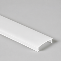Profilé en aluminium noir pour bande LED 10x10mm, montage en surface, pour bande flexible ou rigide de 8mm, idéal pour hôtel