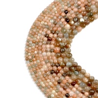 Vendeur chaud lune/soleil pierre perles à facettes haute qualité 6mm/8mm/10mm pierres précieuses naturelles Bracelet faisant ovale étoile Miyuki perles