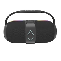 BoomBox S480 Portable d'extérieur avec Subwoofer Stéréo et Haut-parleurs Sans Fil, Personnalisable avec Logo, Musique Auxiliaire, en Plastique – Vente Directe Usine