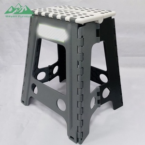 Sgabello Pieghevole in <span class=keywords><strong>Plastica</strong></span> Stile Vintage Europeo per Casa, Esterni, Campeggio e Pesca, Durevole e Leggero - Product Image 4