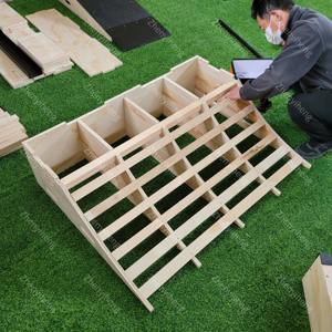 Rampe de planche à roulettes en bois de fabrication professionnelle pour la rampe de patin en bois d'entraînement de <span class=keywords><strong>skatepark</strong></span> extérieur - Product Image 3