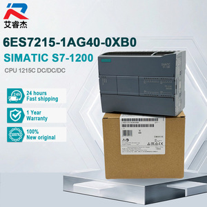 โมดูล Si-emens Plc รุ่น 6ES7215-1AG40-0XB0 ของแท้ใหม่ SIMATIC S7-1200 CPU 1215C PLC ตัวควบคุมการเขียนโปรแกรม 6es7 215-1ag40-0xb0 - Product Image 1