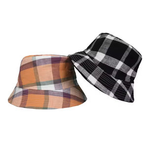 Sombrero de Pescador Reversible de Doble Cara con Estampado de Patrones de Lujo de Alta Calidad con Logotipo Personalizado al por Mayor - Product Image 3