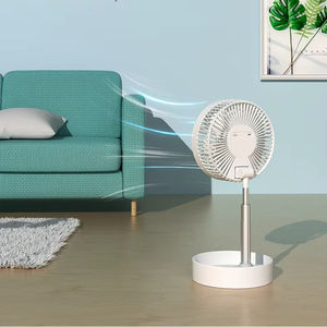 Ventilateur de sol oscillant à couverture amovible, vente chaude 2025, multifonctionnel, pliable, support de bureau, ventilateur intelligent, hauteur réglable - Product Image 2