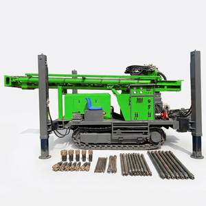 Plataforma de Perforación Portátil sobre Orugas, Hidráulica, Diésel, de Acero, para Pozos de Agua, Exploración Geológica, Máquina de Perforación de Núcleos en Venta - Product Image 1