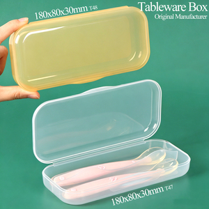 Contenedor de Cubiertos para Niños SUNSHING, Caja de Utensilios Personalizada para Bebés, Estuche para Cuchara y Tenedor para Viajes - Product Image 2