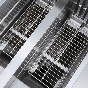 <span class=keywords><strong>Friteuse</strong></span> commerciale électrique à réservoir unique en acier inoxydable pour hôtels, friture profonde de poulet et de frites - Product Image 4