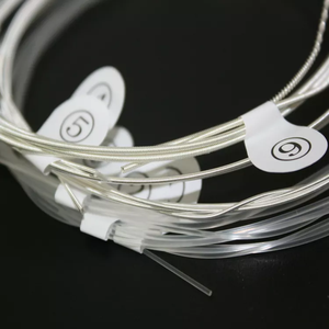 <span class=keywords><strong>Cordes</strong></span> de <span class=keywords><strong>guitare</strong></span> <span class=keywords><strong>classique</strong></span> à tension normale, 1ère à 6ème, en nylon transparent, plaquées cuivre, avec revêtement antirouille - Product Image 4