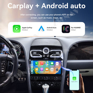 Zwnav 10.9 inch Carplay cho <span class=keywords><strong>Bentley</strong></span> bay spur Continental 2005-2019 đài phát thanh xe hơi âm thanh đa phương tiện <span class=keywords><strong>Video</strong></span> Player GPS navigation - Product Image 4