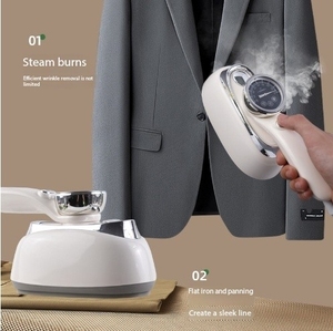 Plancha de vapor portátil con pantalla digital, para ropa, uso doméstico, plancha anfibia en seco y húmedo, giratoria, esencial. - Product Image 2