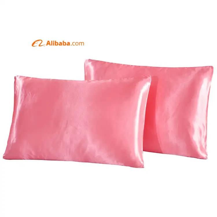 Pillowcase Anti Acne Anti-bacteria Stain Polyester 25mm 22mm 50% Mulberry Silk Pillowcase Copper Ion Pillow Case