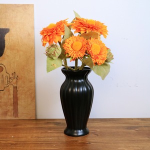 Modern Simple <b>Black</b> Luxury Ceramic Decorative Vase for Home Living Room Bedroom <b>Bedside</b> <b>Table</b> Decoration - Product Image 1