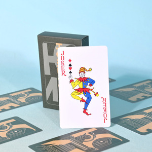 Cartes à jouer en PVC 57x87mm, coins arrondis, papier couché recyclable pour jeux d'échecs et de cartes - Product Image 1