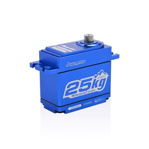 Servo PowerHD LW25MG de 25 kg de torque, engranaje metálico impermeable para camiones RC - Product Image 1