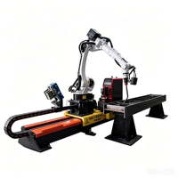 Bras robotique professionnel à moteur PLC sur rail linéaire pour machine CNC, avec pince pneumatique à vide personnalisée pour chargement et déchargement, prix usine
