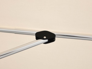Sombrilla Moderna Impermeable Anti-UV de 3x3m con Elevación a Gas, Base de Aluminio, para Uso en Hoteles y Exteriores (Varilla de 3mm, Tubo de 1.8mm y 1mm) - Product Image 4