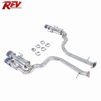 Système d'échappement Catback haute performance en acier inoxydable 304 poli miroir pour Lexus GS F/IS500/RC F/IS350/GS350 5.0L/3.5L