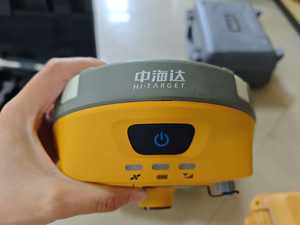 Receptor GNSS RTK de Dupla Frequência Hi-target V90 Usado, Conjunto Completo, Base Diferencial Rover, Precisão de 2mm, Equipamento de Pesquisa Classificado IP67 - Product Image 4