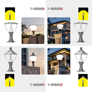 Poteau de stationnement de rue de jardin de poteau d'éclairage extérieur en aluminium étanche IP66 Offre Spéciale avec alimentation CC et CA - Product Image 2