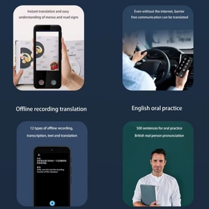 Penna Traduttrice Intelligente F13A per Interpretazione Simultanea, Traduzione Offline Precisa, Schermo Touch, Wi-Fi, Supporta l'<span class=keywords><strong>Arabo</strong></span> - Product Image 6