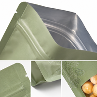 Sachet Doypack Personnalisé Imprimé en PET/VMPET/PE Stratifié de Qualité Alimentaire avec Fermeture Ziplock Thermoscellable pour Emballage Alimentaire