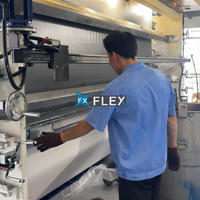Tissu de toile de tente en bâche imperméable imprimé tissé antistatique de qualité supérieure FLFX, résistant au feu pour les événements