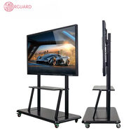 Tableau blanc interactif intelligent, écran LCD, écran tactile, panneau d'affichage numérique, tableau intelligent pour l'enseignement en classe et l'éducation