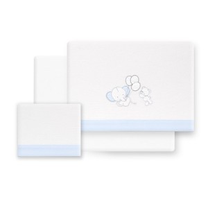 3 pezzi lettino da letto modello Flanellette per neonato - Product Image 1