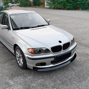 ชุดแต่งรอบคัน BMW ซีรีส์ 3 E46 M Sport ประกอบด้วยลิ้นกันชนหน้า สเกิร์ตข้าง สปอยเลอร์หลัง สปอยเลอร์หลังคา ดิฟฟิวเซอร์ สีดำเปียโน คาร์บอนไฟเบอร์ - Product Image 2