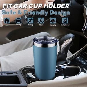 Vaso Térmico de Acero Inoxidable de 12oz, 20oz, 30oz, 40oz, Doble Pared, Aislamiento al Vacío, 6 Horas de Conservación de Temperatura, Azul Celeste con Tapa y Pajita - Product Image 6