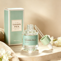 Nouveaux produits, flacon compte-gouttes en verre de forme unique de 30 ml, 50 ml, 100 ml, flacon de sérum, emballage cosmétique pour huile, soin de la peau, avec emballage en boîte