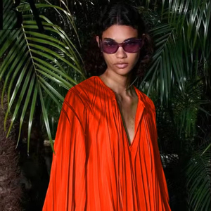 Blus Wanita Musim Gugur <span class=keywords><strong>2026</strong></span> Blusas Mujer Multiwarna Mutiara <span class=keywords><strong>Chiffon</strong></span> Lipit Tali Lengan Panjang - Product Image 1