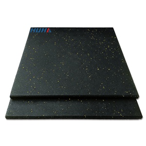 China <span class=keywords><strong>HUHA</strong></span> Venta caliente 20mm Fábrica de pisos de goma para gimnasio con absorción de impacto Azulejos de goma Piso para equipos de gimnasio Pisos - Product Image 5