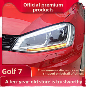 Feux de jour Full LED modifiés pour Golf 7 (2013-2017) – Éclairage de tuning pour blocs optiques YH-20240315 Golf 7 - Product Image 2