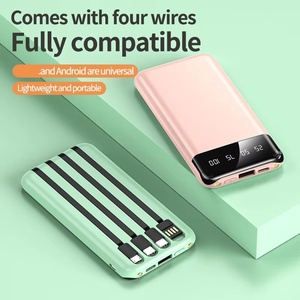 พาวเวอร์แบงค์ขนาดเล็ก 20000mAh รุ่นใหม่ ขายดี ปี 2025 ราคาส่งถูกจากโรงงาน พร้อมที่เก็บสายในตัว จอ LED แสดงผล ชาร์จเร็ว - Product Image 2