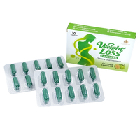 Capsules d'extrait de Garcinia Cambogia OEM en boîte – Complément quotidien pour soutenir le métabolisme