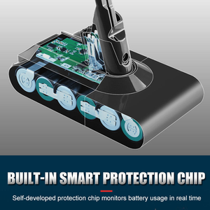 Batterie au lithium-ion portable 25.2V 3000 4000mAh, nouvel aspirateur de remplacement pour <span class=keywords><strong>Dyson</strong></span> V10 <span class=keywords><strong>SV12</strong></span> - Product Image 4