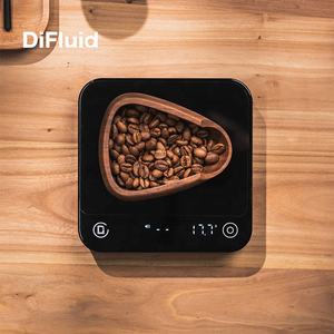 डिफ्फ्लूइड माइक्रोबैलेंस टी स्मार्ट डिजिटल कॉफी स्केल काले सटीक समय प्रवाह नियंत्रण के साथ कॉफी ब्रूइंग स्केल - Product Image 2
