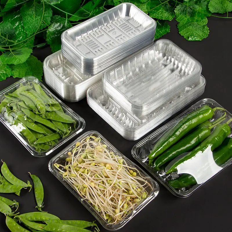 Thermoforming Clear Transparent Clamshell Plastic Herb Packaging Box