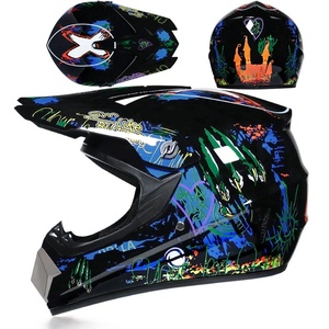 <span class=keywords><strong>Casco</strong></span> Integral Ligero de ABS para Motocicleta de Carretera con Doble Visera y Sistema de Ventilación para Carreras y Conducción en Montaña - Product Image 1