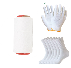 Mở <span class=keywords><strong>End</strong></span> Ne8/1 Trắng 65% Polyester 35% Bông Melange Sợi Trung Quốc Nhà Sản Xuất Ngắn Sợi Sợi Cho Găng Tay Dệt Kim Vải Chủ Đề - Product Image 3