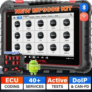 สินค้าในสต็อก US/UK/EU จัดส่งภายใน 3 วัน Autel MP900E KIT บริการด่วน เครื่องสแกนรถยนต์ obd สำหรับเครื่องมือวินิจฉัยรถยนต์ - Product Image 1