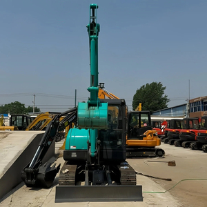 High Digging Force 6 Ton Mini Excavator SK60 High Speed Crawler Digger for <b>Foundation</b> Digging - Product Image 4