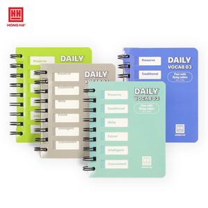 Carnet de notes à spirale de style relié, type bloc-notes, origine Vietnam, reliure, 120 livres par carton, impression numérique sur papier - Product Image 1