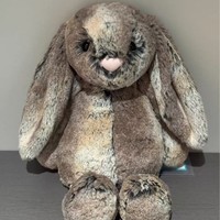 Nouvelle Arrivée JC : Peluche Lapin des Bois (Lapin à Queue de Coton) Rembourrée en Coton PP, Taille 31-50cm – Adorable Cadeau