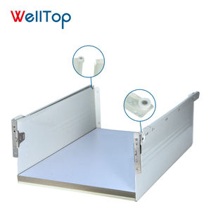 15.013 h118mm ngăn kéo Slides-trên và dưới gắn ngăn kéo đường ray - Product Image 6