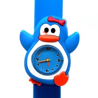 Montre à quartz pour enfants, garçons et filles, jolie fleur de dessin animé, animal, mode, cadeau d'anniversaire pour écoliers, vente en gros