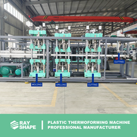 Machine de thermoformage de couvercles de gobelets en plastique, machine de fabrication de barquettes à œufs en plastique, machine de fabrication de contenants alimentaires en plastique, machine de fabrication de boîtes à glace en plastique