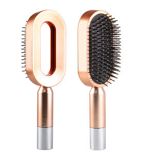 Cepillo de pelo de Borstel para mujer, Cepillo de pelo Autolimpiante, masajeador de aire 3D, autolimpieza - Product Image 2